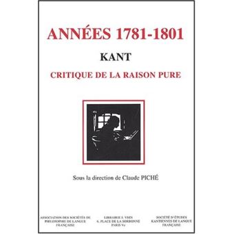 Kant, les années 1781-1801