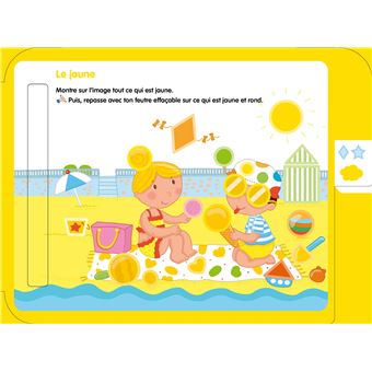 Les livres-ardoises - Mes premières formes et couleurs