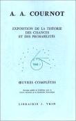 Œuvres complètes, tome I: Exposition de la théorie des chances et des probabilités