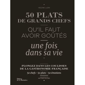 50 plats de grands chefs