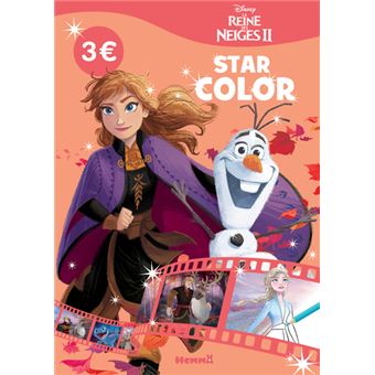 La Reine des Neiges - Disney La Reine des Neiges 2 - Star Color (Anna et  Elsa) - Collectif - broché - Achat Livre