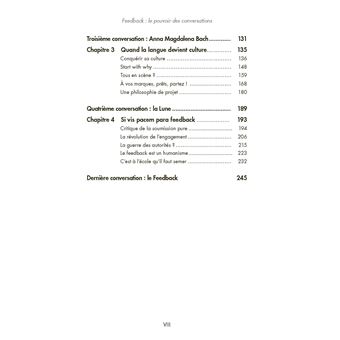 Feedback : le pouvoir des conversations