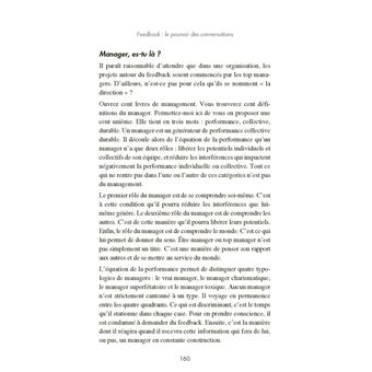 Feedback : le pouvoir des conversations