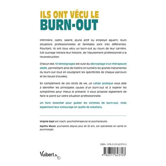 Ils ont vécu le burn-out