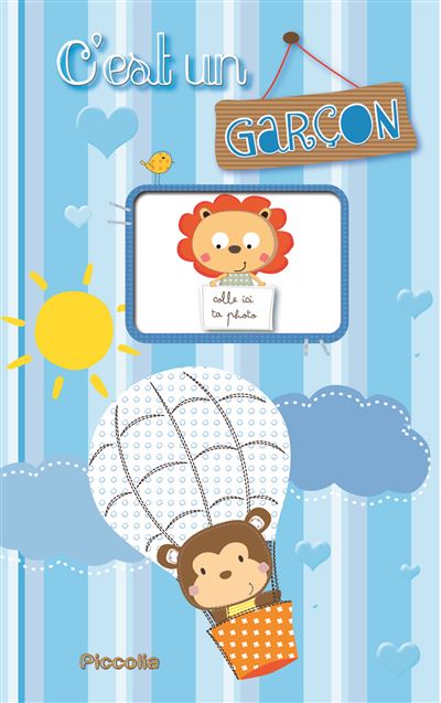 Folat - Ballon Aluminium - C'est Un Garçon - Sans Remplissage