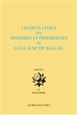 Les Deux livres des Épidémies et Éphémérides