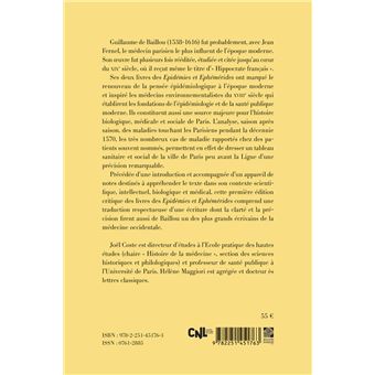 Les Deux livres des Épidémies et Éphémérides