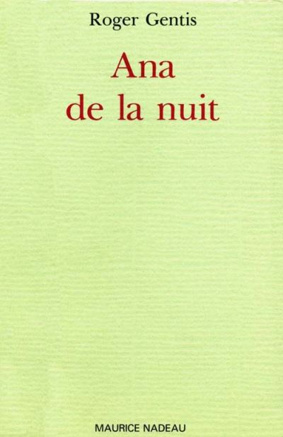 Ana de la nuit