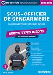 Sous-officier de gendarmerie – Sujets types inédits (Catégorie B – Concours 2025-2026)