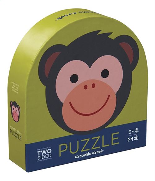 Crocodile Creek Puzzel Monkey Friends - 2 x 24 stuks