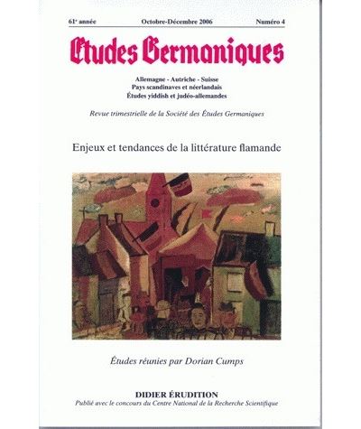 Études germaniques -  N°4/2006