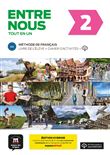 Entre nous,2 livre de l'eleve + mp3 + cahier d'activites