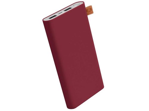 Fresh'n Rebel Powerbank 12000mAh Ruby + 1.5M USB-USBC Cable