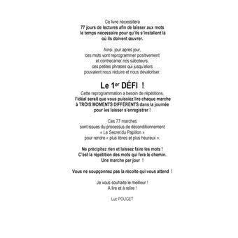 Les 77 marches, une par jour seulement, mais sans jamais renoncer !