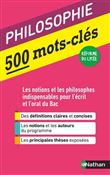 500 mots-clés - Philisophie