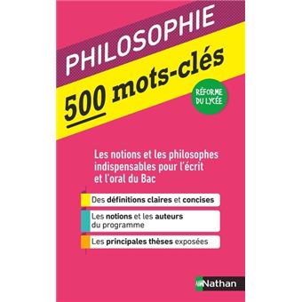 500 mots-clés - Philisophie