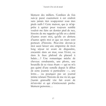 Souvenirs d'un coin du monde