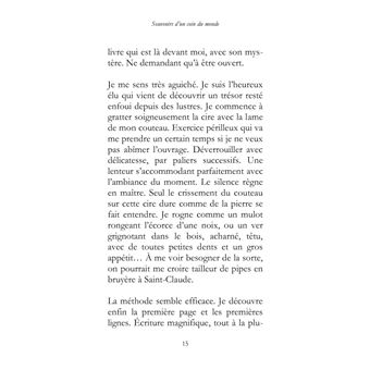 Souvenirs d'un coin du monde