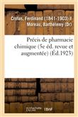 Précis de pharmacie chimique (5e éd. revue et augmentée)