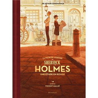 Sherlock Holmes : Une étude en rouge - illustré
