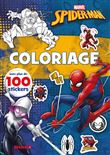 Marvel Spider-Man - Coloriage avec plus de 100 stickers (Spider-Man et Ghost-Spider)
