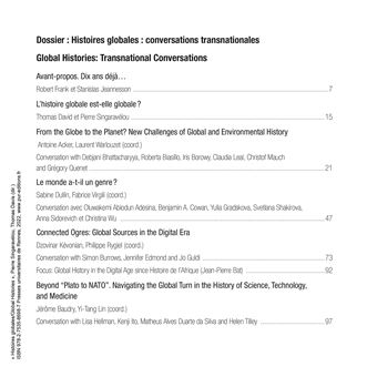Histoires globales