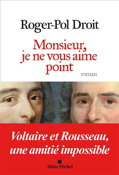 Monsieur je ne vous aime point voltaire et rousseau une amit