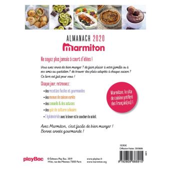 Almanach 2020 Marmiton