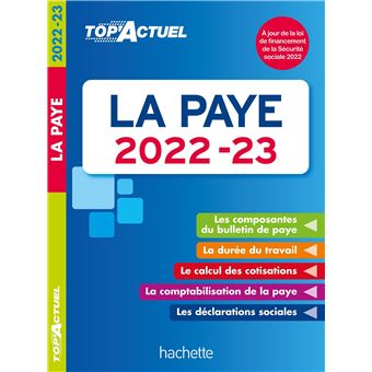 Top actuel La paye 2022-2023