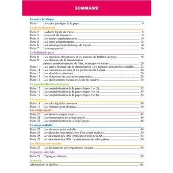 Top actuel La paye 2022-2023