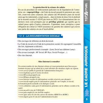 Top actuel La paye 2022-2023