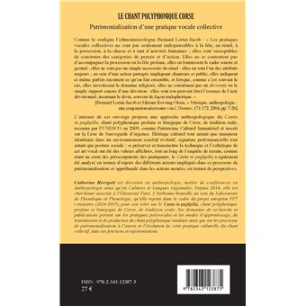 Le chant polyphonique corse