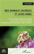 Nos animaux sauvages et leurs noms