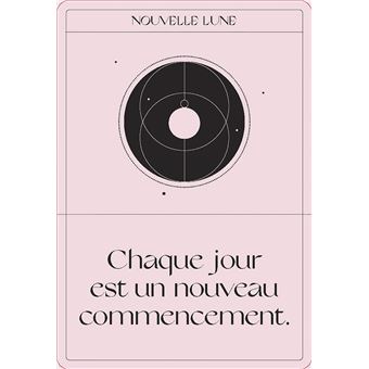 Oracle lunaire - Manifestez votre vie avec le pouvoir de la Lune