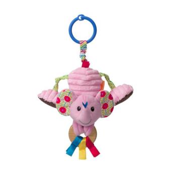 Hochet Vibrant Eléphant Rose Infantino - 1