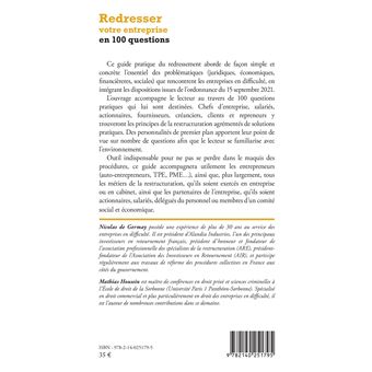 Redresser votre entreprise en 100 questions