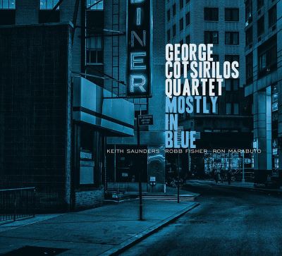 Mostly in blue