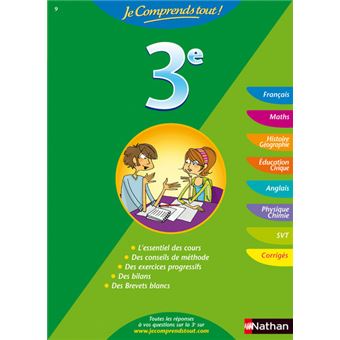Je comprends tout 3e - 1