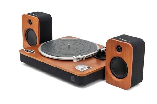 Platine vinyle House Of Marley Simmer Down Bluetooth + Enceintes amplifiées  Bluetooth House of Marley Simmer Down Duo