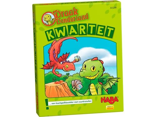 Kaartspel - draak dondertand - kwartet