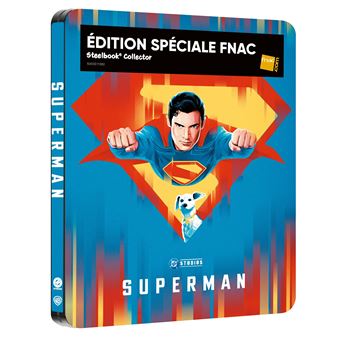 Superman 2025 Édition Collector Spéciale Fnac Steelbook Blu-ray 4K Ultra HD
