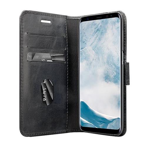 Dbramante Wallet Bookcover Copenhagen Black Galaxy S8
