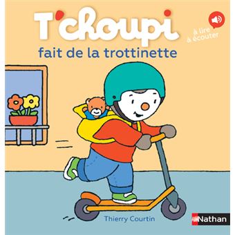 T'choupi fait de la trottinette