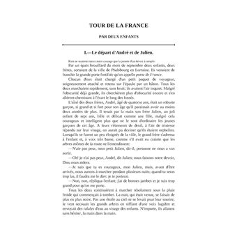 Le Tour de la France par deux enfants