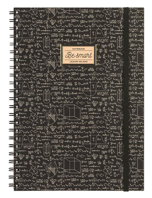 Cahier à Rayures Moyennes Legami Licorne - 164 Pages Dont 24 Détachables, Format 13x21 Cm, Papier FSC