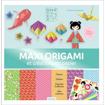 Maxi origami et créations en papier - 100% Japon (Niko-Niko)