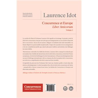 Laurence Idot Liber Amicorum