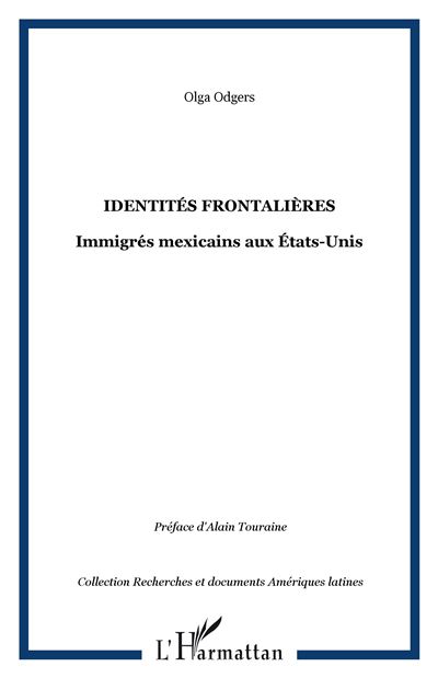 Identités frontalières - Olga Odgers - broché
