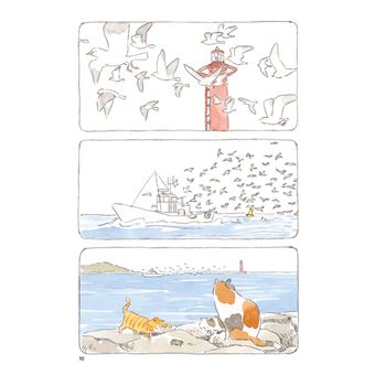 Le vieil homme et son chat