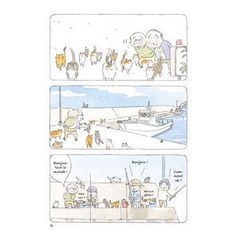 Le vieil homme et son chat